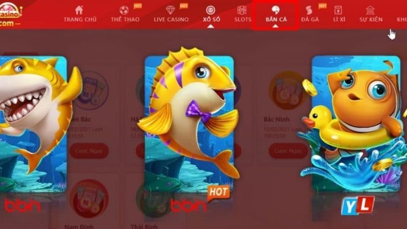 cách chơi game bắn cá