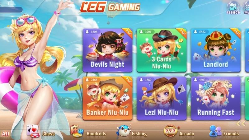 Sảnh LEG tại nhà cái Số đỏ Casino