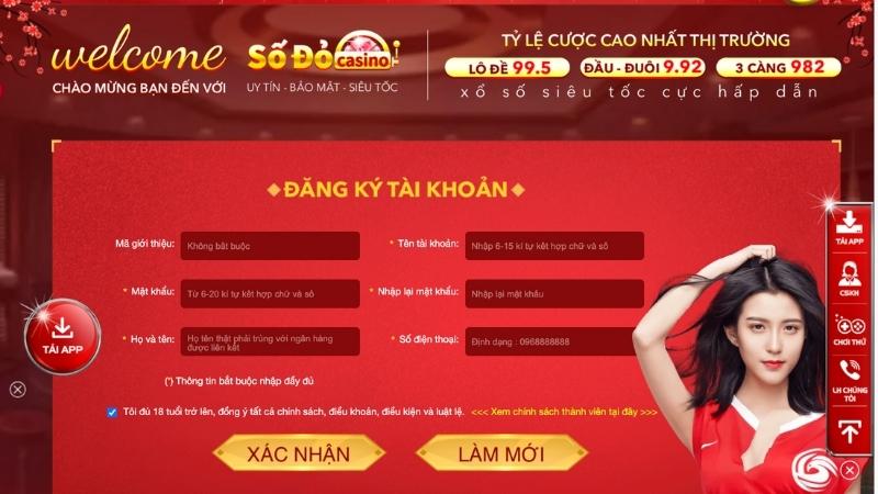 Hướng dẫn đăng ký thành viên tại Sodo66