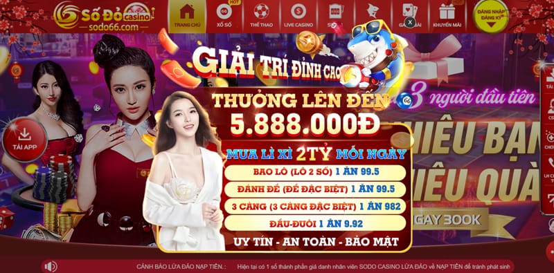 trang chủ nhà cái số đỏ