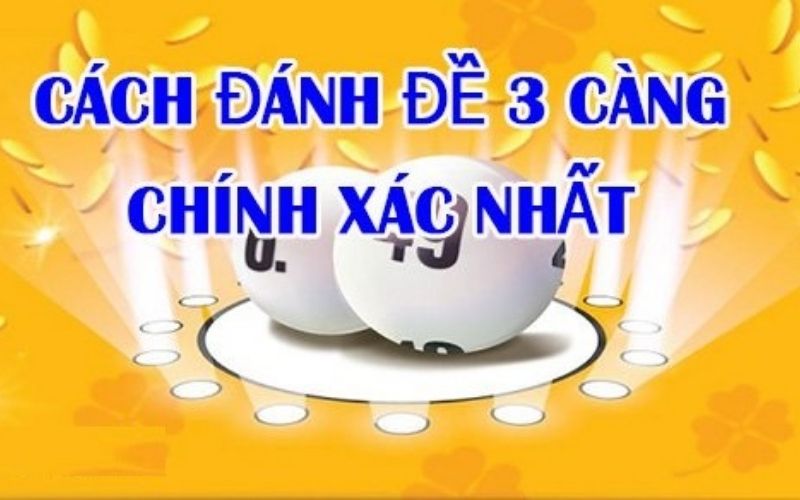 Cách soi cầu 3 càng